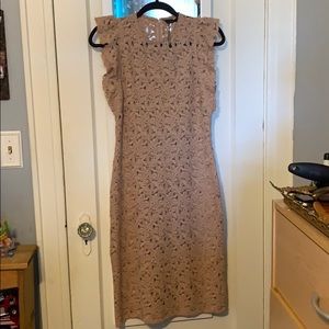 Zara Blush Fitted Dress